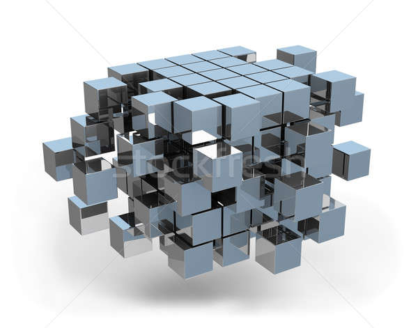 3d 立方体 建筑的 设计 业务 图像 商业照片 alexmas