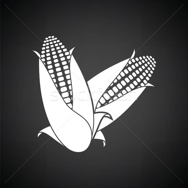 商业照片: 玉米 · 图标 · 黑白 · 食品 · 抽象 · 性质