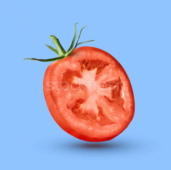 商业照片: 西红柿 · 蓝色 ·片· 红色 · 绿色