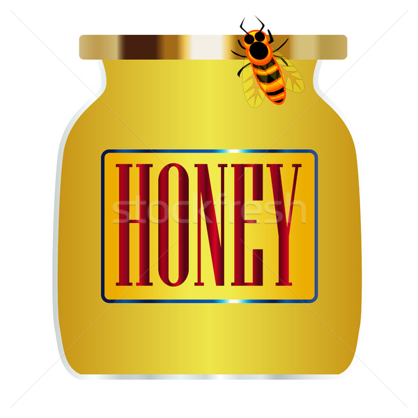 增加至灯箱 商业照片 #8162908honey pot and bee 由      上线自