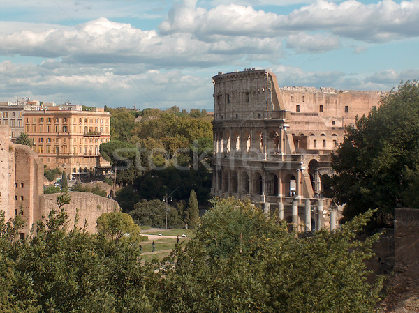 意大利    咖啡馆    废墟    古    旅游 / the coliseum in rome