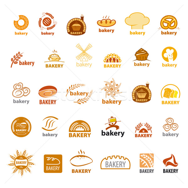 面包店 · 食品 · 时尚 / biggest collection of vector logos
