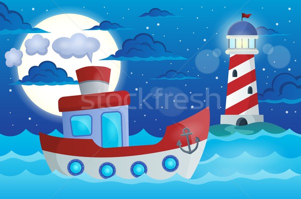 stock photo: boat theme image 1