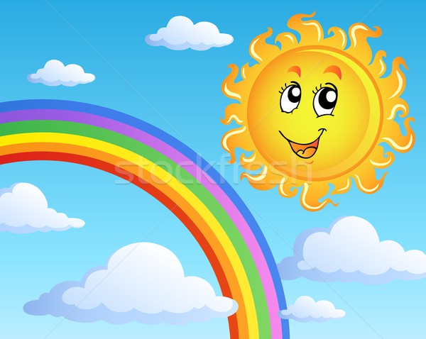 商业照片: 太阳 ·云· 性质 · 艺术 · 彩虹 ·云