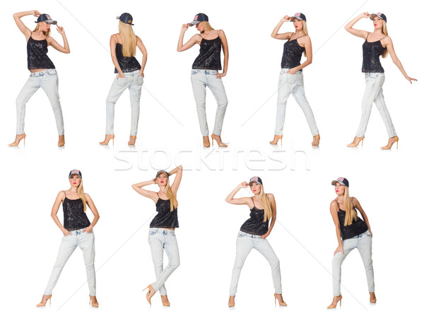 性感的 棒球 composite photo of woman in various poses