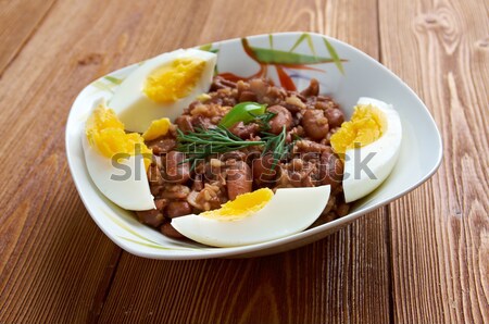 ful medames - egyptian,sudanese dish stock photo 08 fanfo