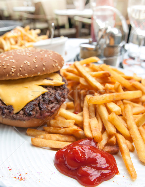 cheese burger,chocolate cake cheese burger stock photo 08 ilolab