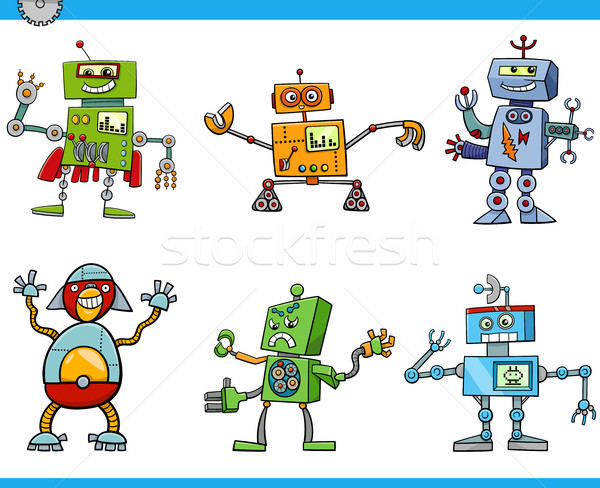 商业照片: 机器人 · 漫画 · 插图 · 幻想 ·集
