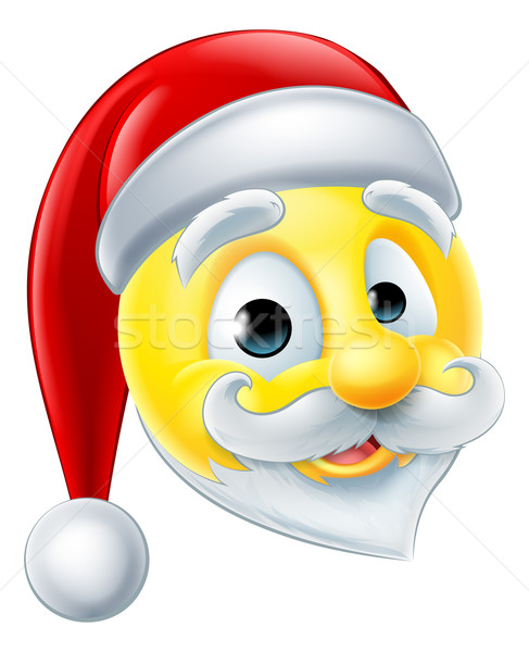 圣诞节 · 面对 · 设计 / a happy santa claus christmas emoji