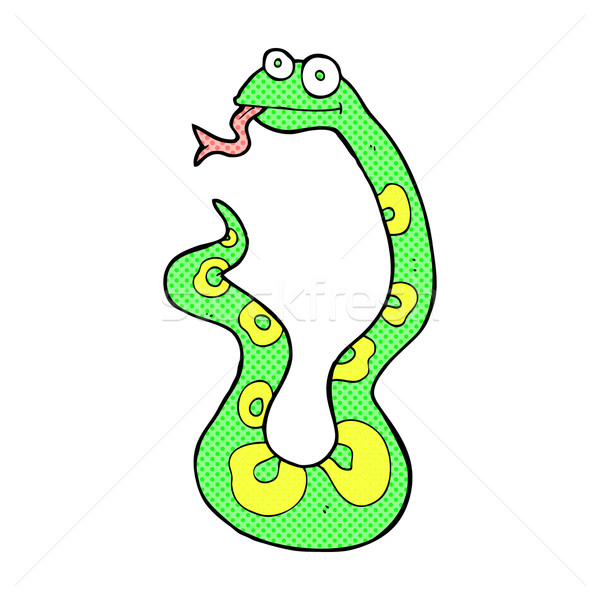 comic cartoon snake stock photo 08 lineartestpilot