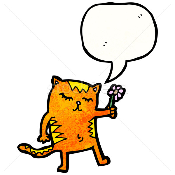  ҵƬ / ͼ #3333cartoon cat with speech