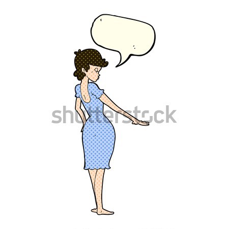 comic cartoon woman shrugging shoulders stock photo 08 linear