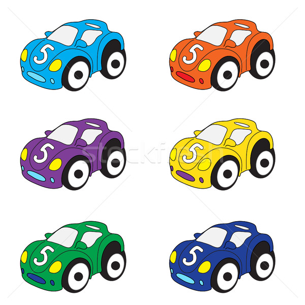 商业照片: 孩子们 · 汽车 · 漫画 ·集· 玩具 · 汽车