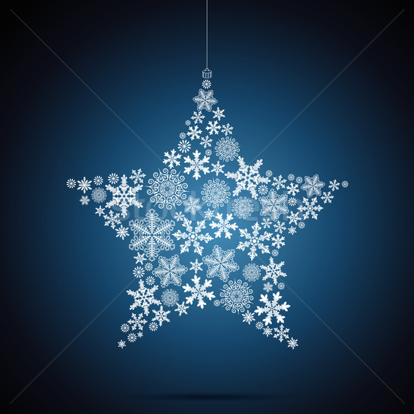 增加至灯箱 商业照片 #2102757christmas star, snowflake design