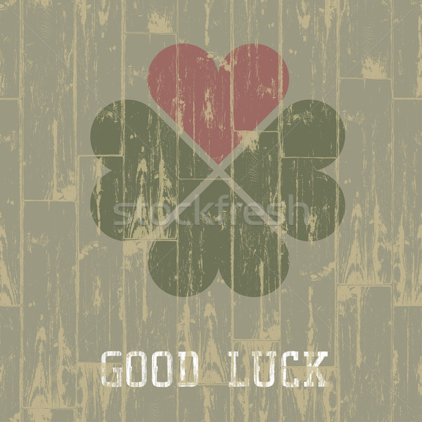 stock photo: good luck. st. patrick"s day concept.