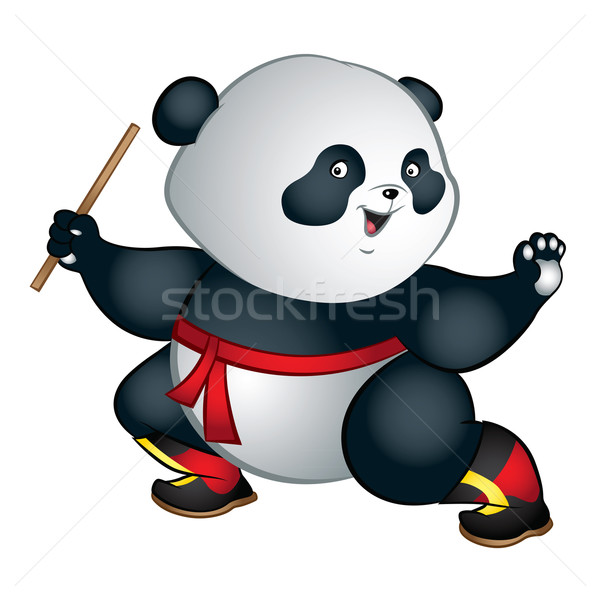 商业照片: 武术 · 熊猫 · 插图 · 可爱