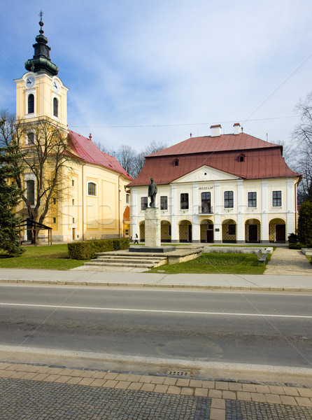 商业照片: 博物馆 · 斯洛伐克 · 建筑物 · 建筑 · 房屋 / town