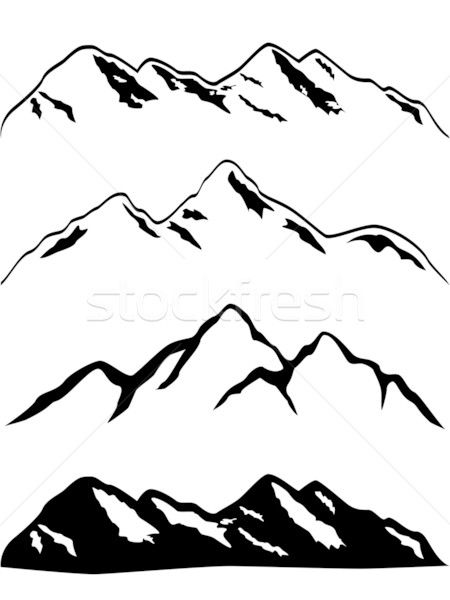 商业照片: 山·山·雪· 景观 · 图形