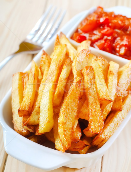 商业照片 马铃薯 薯条·酱 食品·盘 脂肪 potato fries