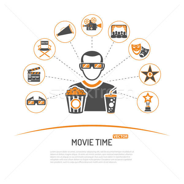 Cinema and Movie concept Stock photo © -TAlex-