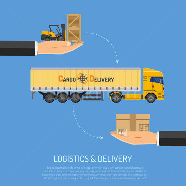 Logistics and Delivery Concept Stock photo © -TAlex-