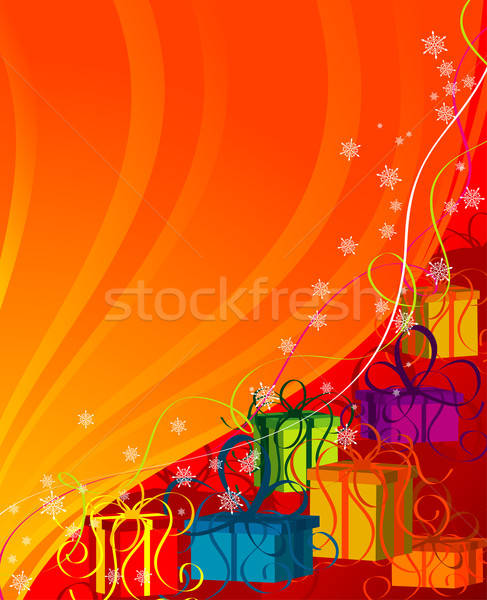 Christmas background Stock photo © -TAlex-