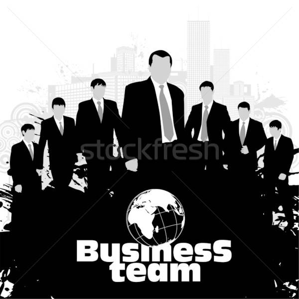 Business silhouettes Stock photo © -TAlex-