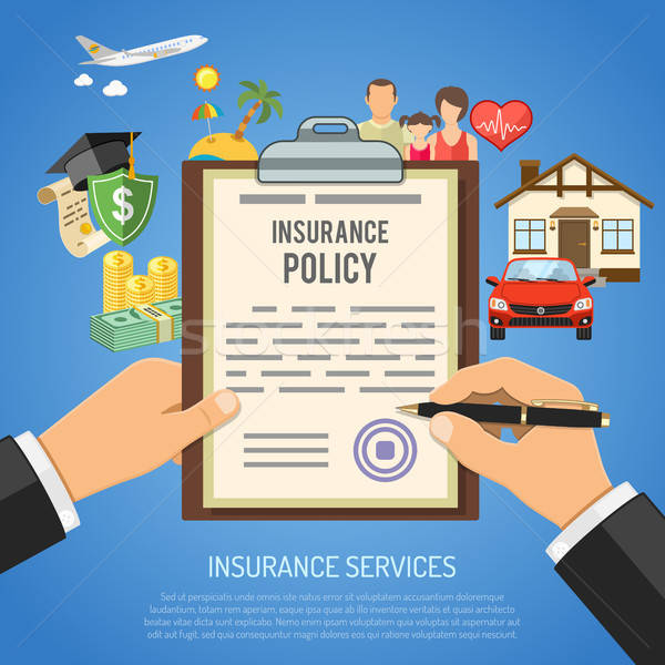 Insurance Services Concept Stock photo © -TAlex-