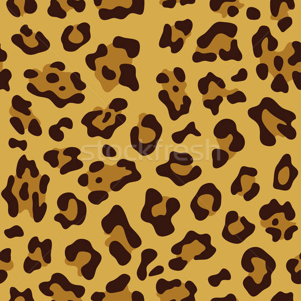 Végtelenített állat nyomtatott zsindelyezés leopárd textúra Stock fotó © -TAlex-