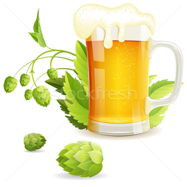 Glass of Beer Stock photo © -TAlex-