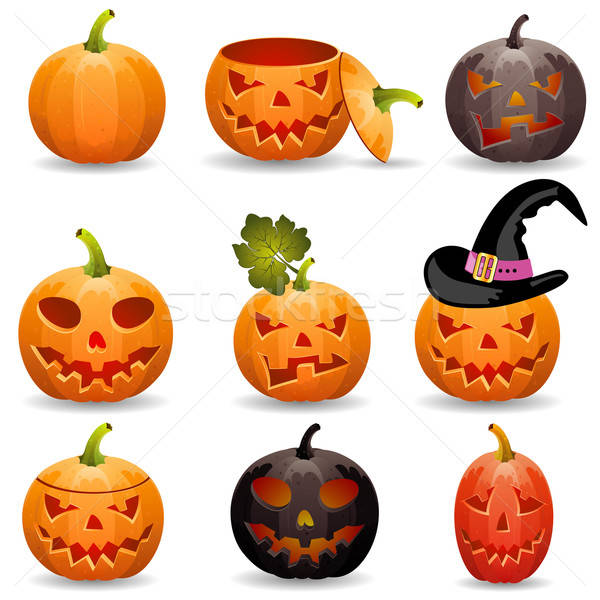 Collect Pumpkin for Halloween Stock photo © -TAlex-