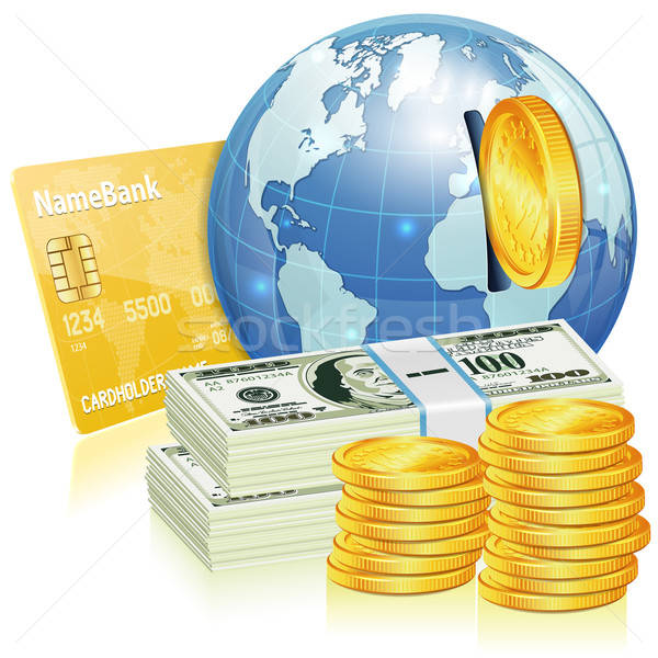 Global Financial Concept Stock photo © -TAlex-