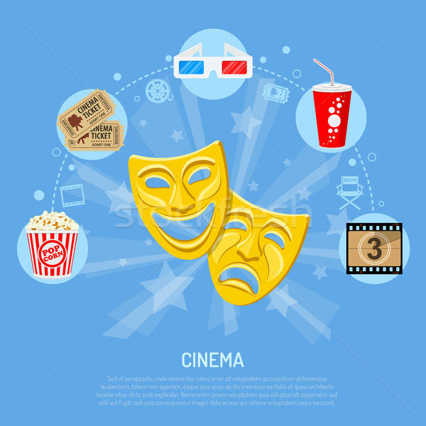 Cinema and Movie time print by TAlex