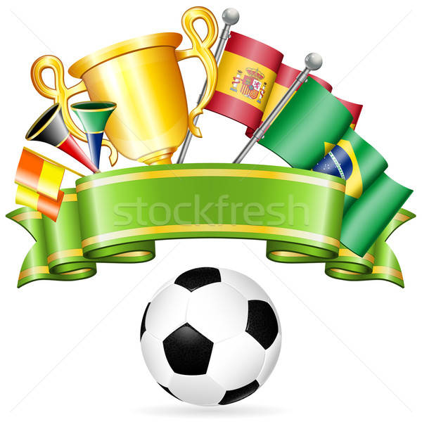 Soccer Poster Stock photo © -TAlex-