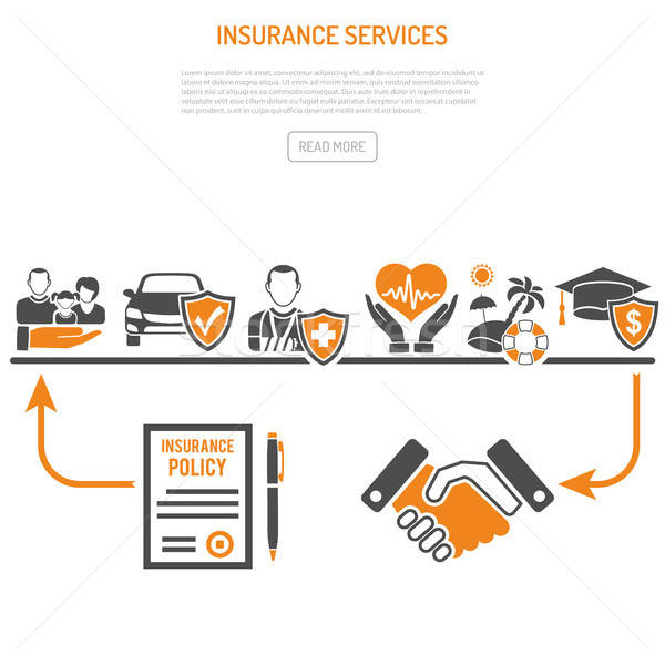 Insurance Services Process Concept Stock photo © -TAlex-