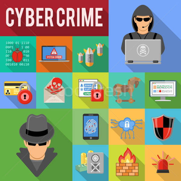 cyber crime concept Stock photo © -TAlex-