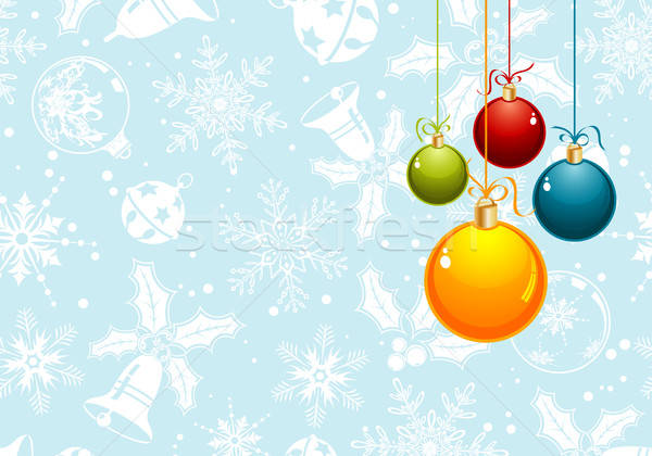 Karácsony csecsebecse dekoráció alkotóelem textúra absztrakt Stock fotó © -TAlex-