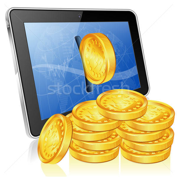 Stock photo: Financial Concept - Make Money on the Internet