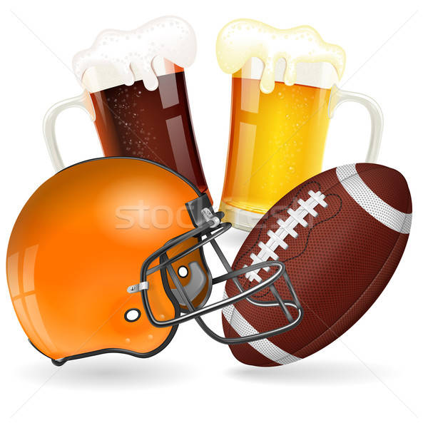 American Football Poster Stock photo © -TAlex-