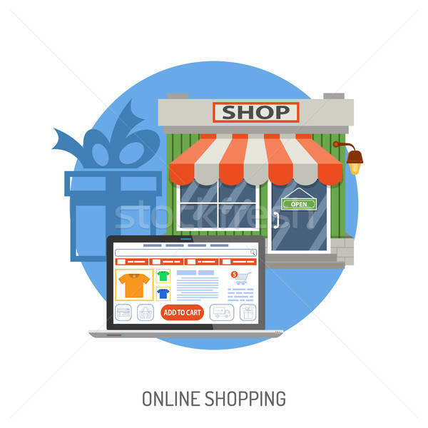 Internet Shopping Concept Stock photo © -TAlex-