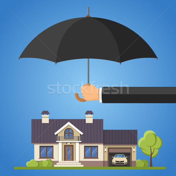 Property Protection Concept Stock photo © -TAlex-