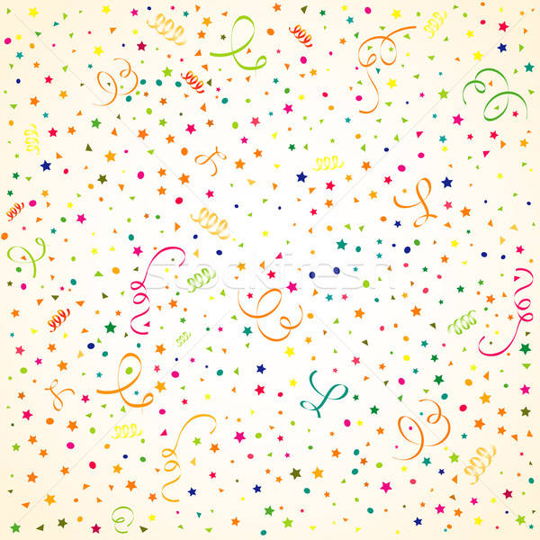 Compleanno confetti elemento design texture sfondo Foto d'archivio © -TAlex-