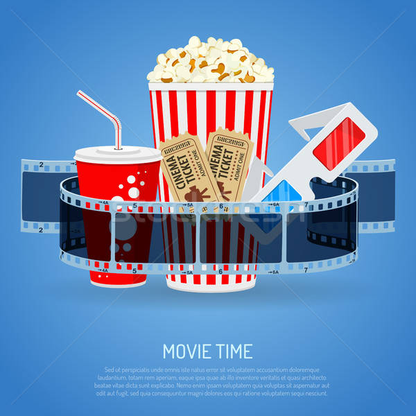 Cinema and Movie time Stock photo © -TAlex-