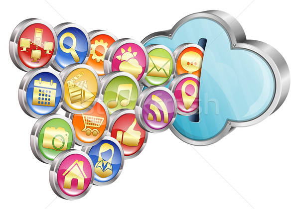 Cloud Computing Stock photo © -TAlex-