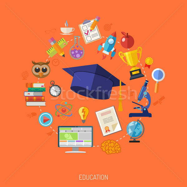 Online Education Concept Stock photo © -TAlex-