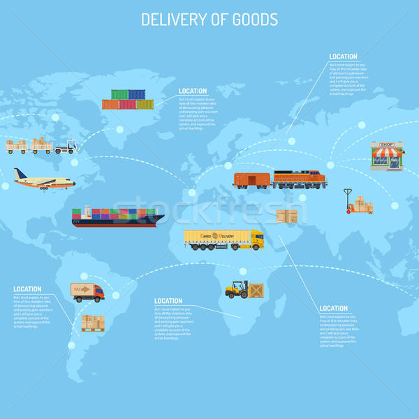 Delivery of Goods Concept Stock photo © -TAlex-
