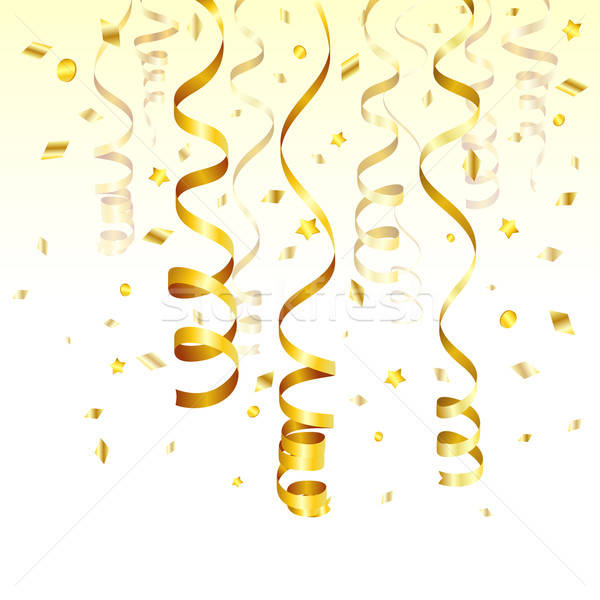 Gold Streamer Stock photo © -TAlex-