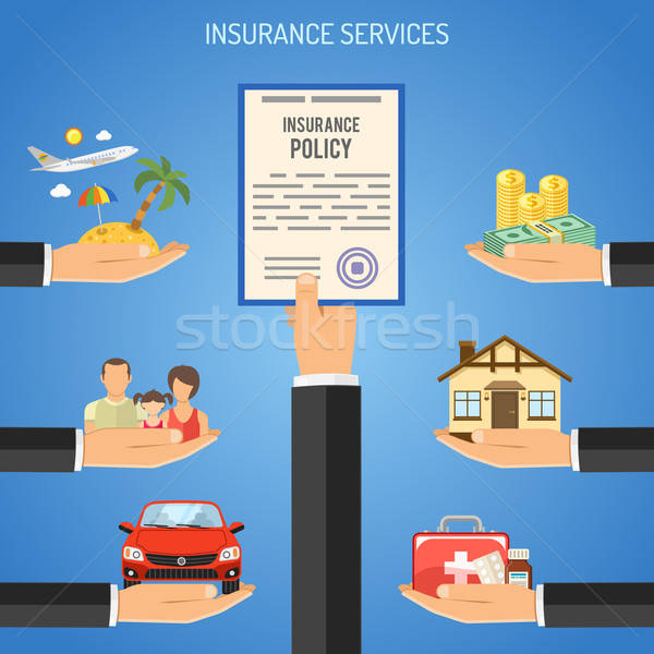 Insurance Services Concept Stock photo © -TAlex-