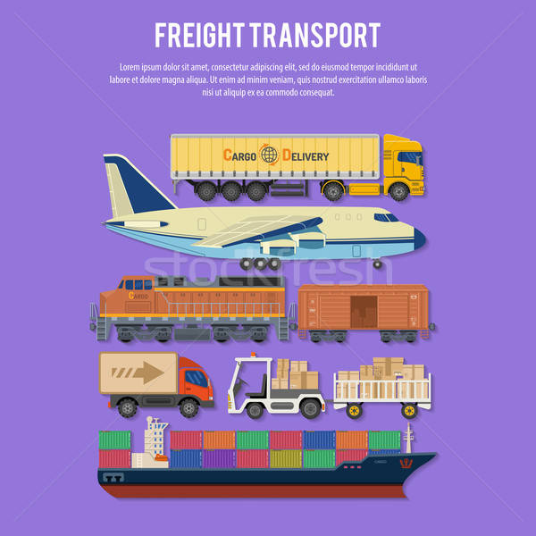 Cargo Transport and Packaging Stock photo © -TAlex-