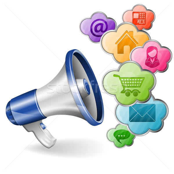 Megaphone Stock photo © -TAlex-